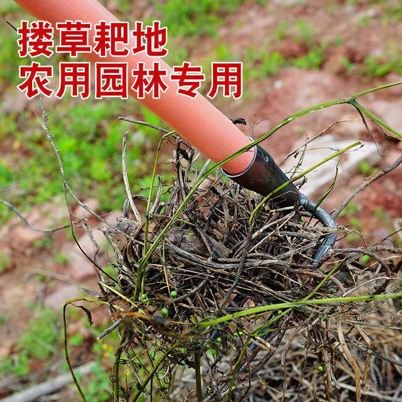 钢耙多齿耙子二齿三齿四齿耙赶海翻地刨红薯花生除草家用抓钩