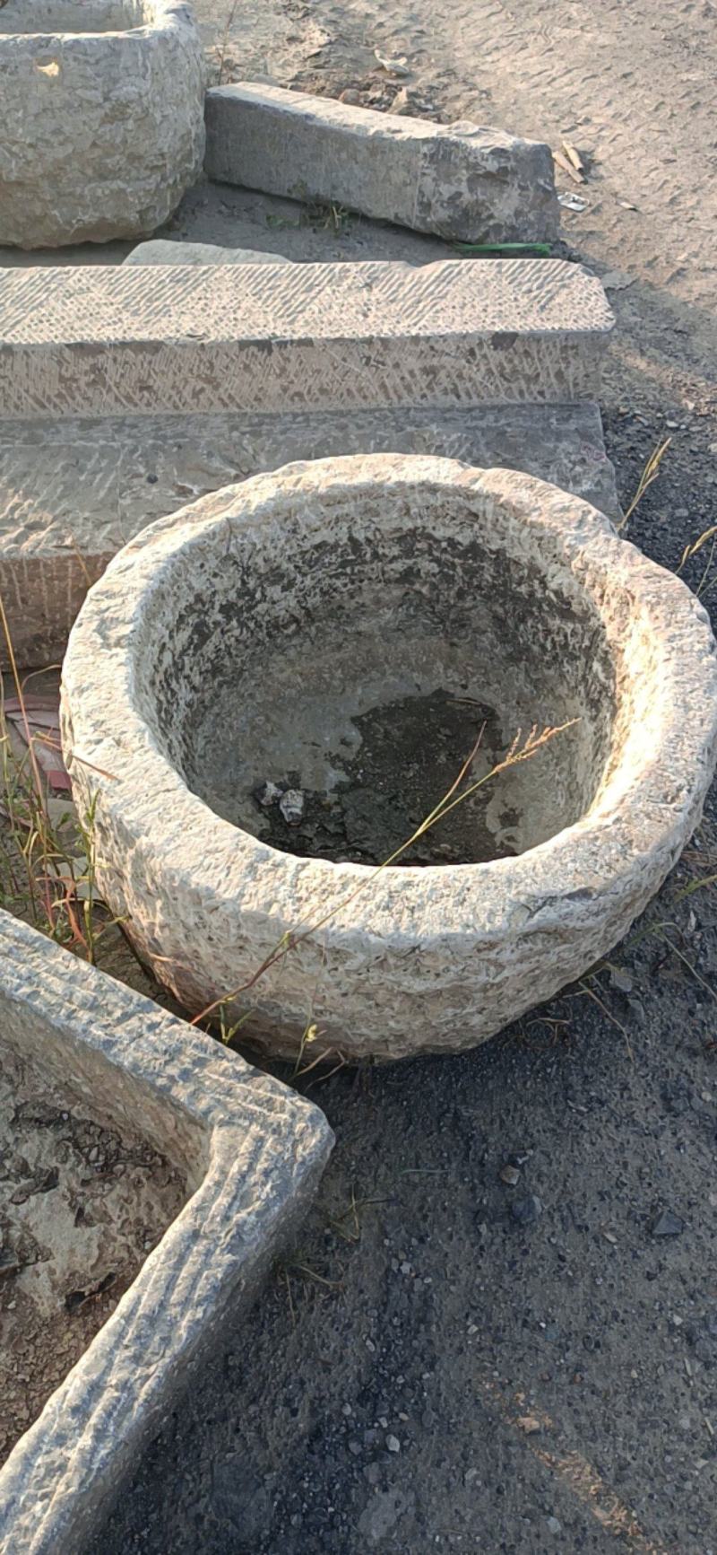 老石器老旧牛槽老旧石槽老旧猪食槽老旧石槽改造养鱼