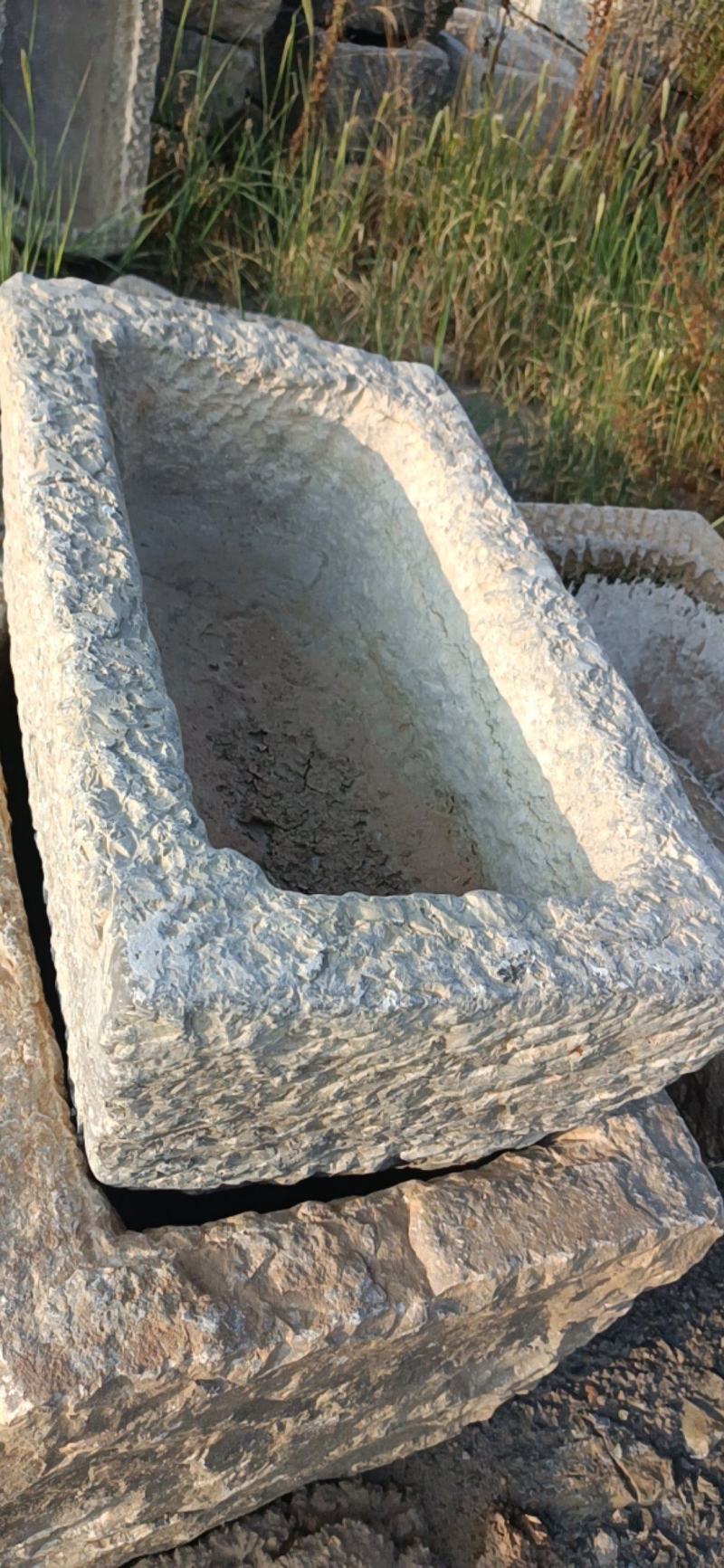 老石器老旧牛槽老旧石槽老旧猪食槽老旧石槽改造养鱼