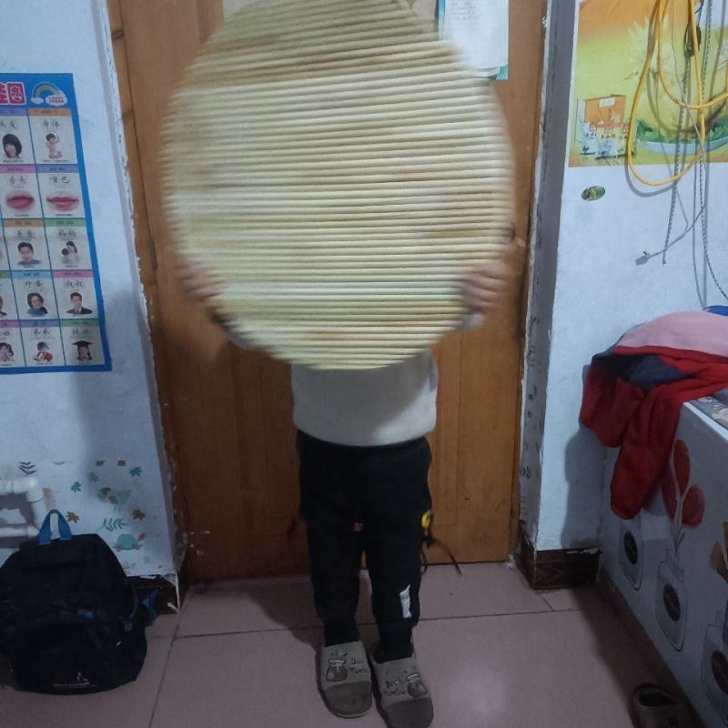 纯手工高粱杆帘饺子锅盖圆形托盘