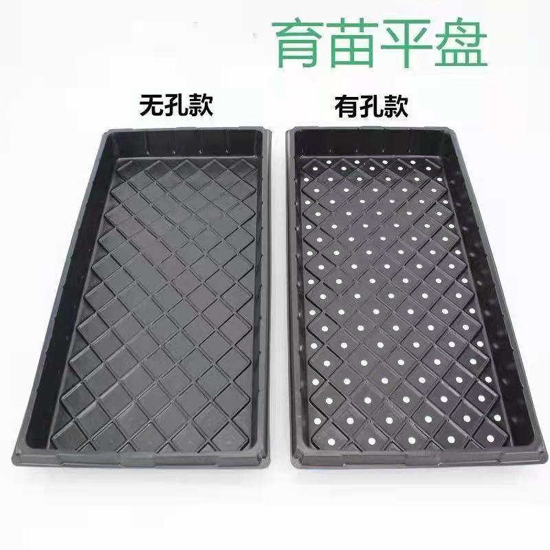穴盘加深32孔50孔育苗盘，平盘有孔无孔
