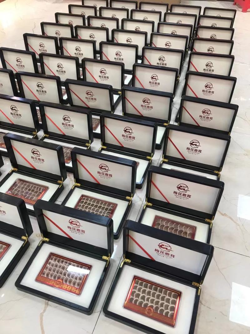 鹿茸礼盒可定制鹿茸排片东北特产鹿茸礼盒批发
