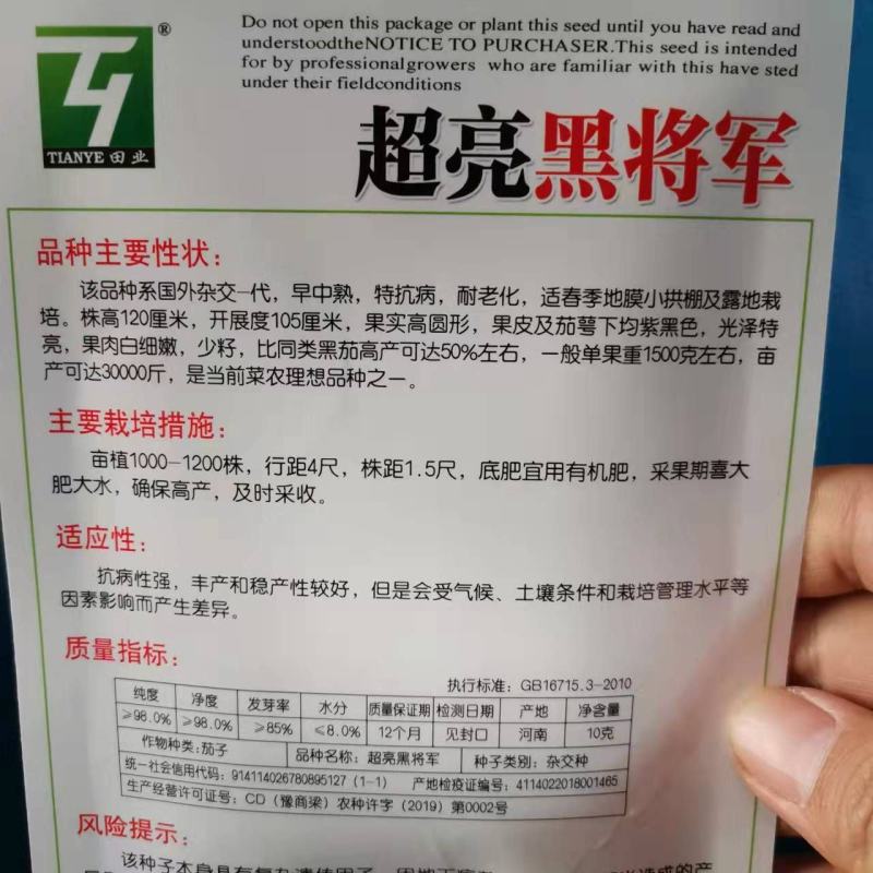 紫龙线茄种子牛心茄种子圆茄种子长茄种子