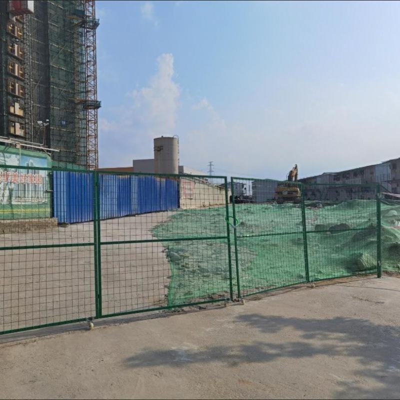 浩天铁丝网门铁栅栏门护栏网门仓库车间门简易门庭院篱笆门果