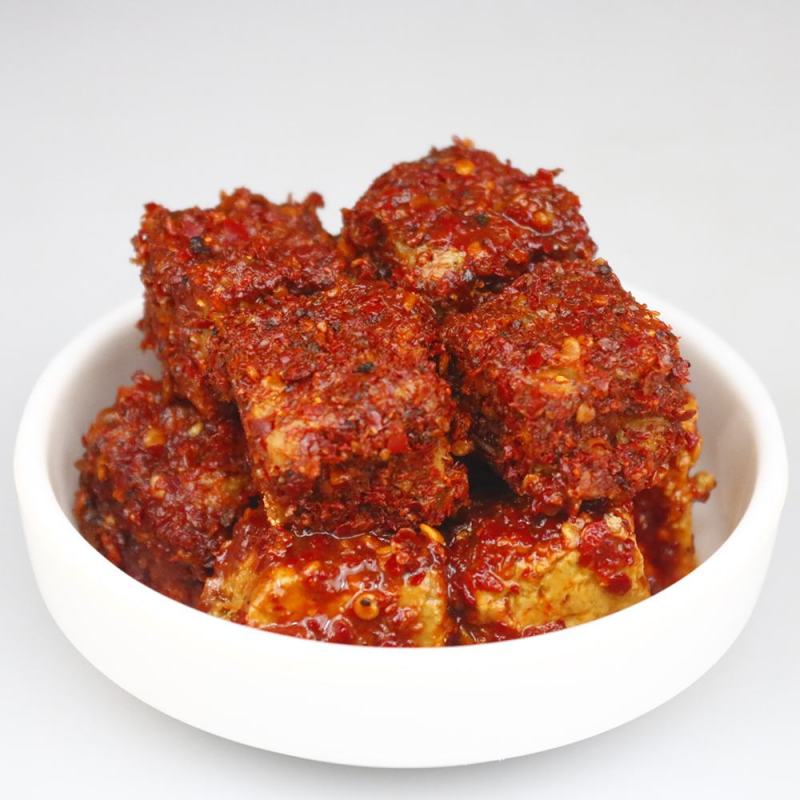 湖南特产常德豆腐乳津市木子腐乳王210g瓶装麻辣霉豆腐农