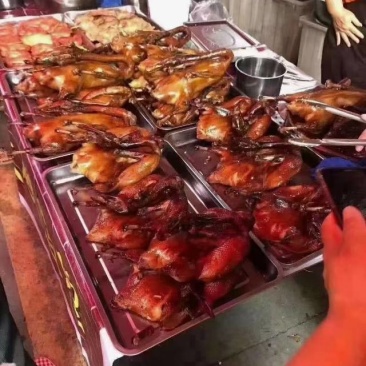 卤板鸭一件25只，一件50斤