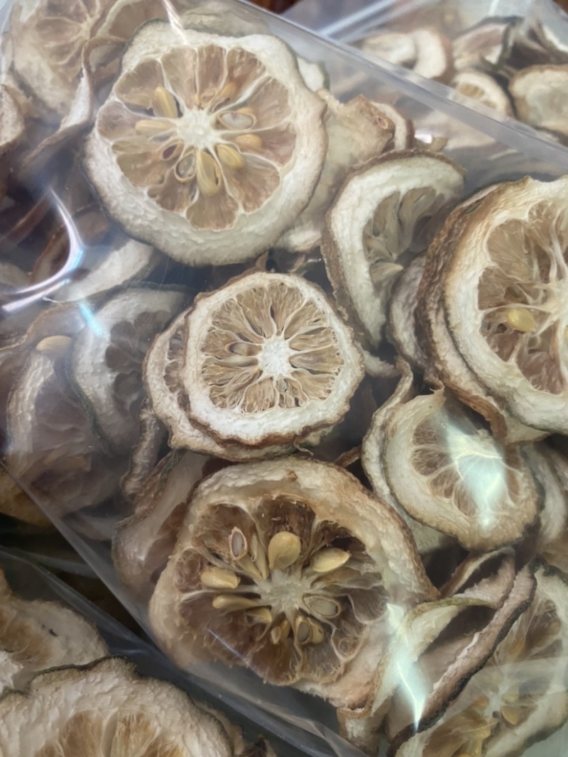 新鲜香水柠檬干片泡水柠檬茶
