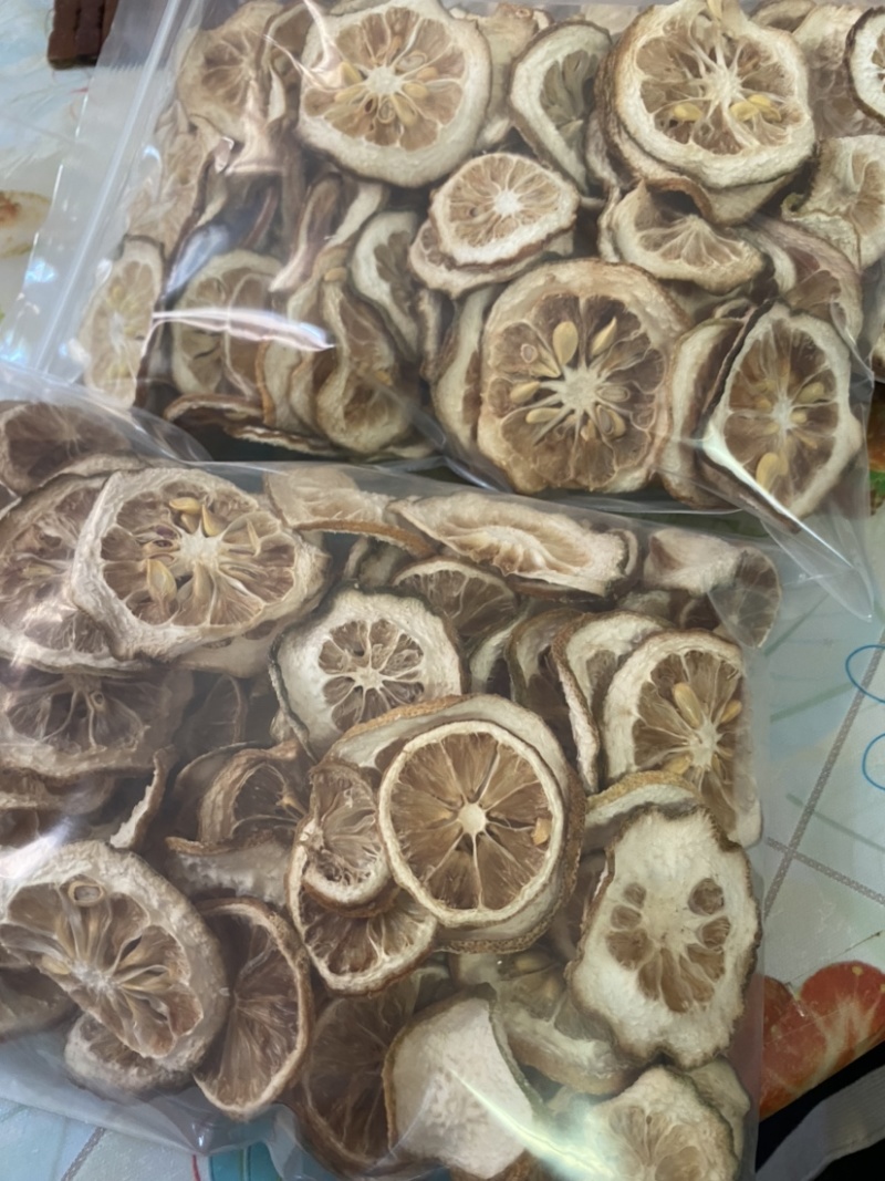 新鲜香水柠檬干片泡水柠檬茶