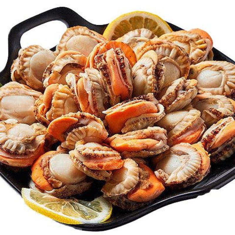 顺丰包邮特大号扇贝肉新鲜冷冻扇贝贝类海鲜瑶柱海鲜水产批