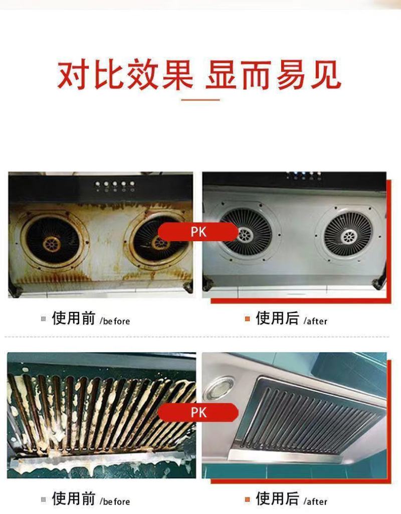 油烟机清洗剂油烟净厨房油污净家用除油剂去油污清洁剂厨房