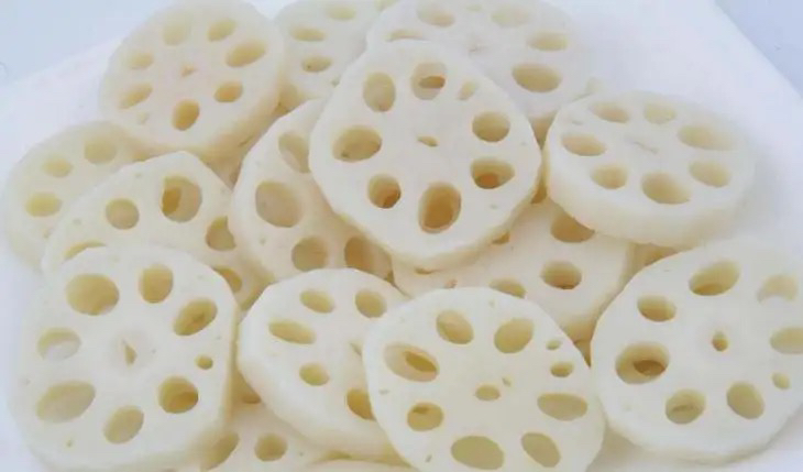 莲藕烹饪成品图