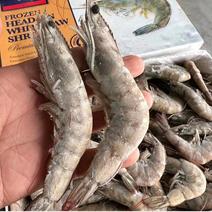 盐冻虾厄瓜多尔白对虾冷速冻基围虾鲜虾水产1.5kg