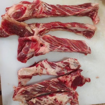牛肋条复肉条纯干牛肉，净油选过的干牛肉，