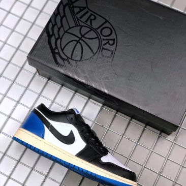 AirJordan1黑蓝男女板鞋运动鞋