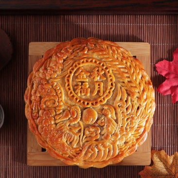 广式伍仁叉烧月饼蛋黄莲蓉五仁老式大个火腿金腿批发礼盒新鲜