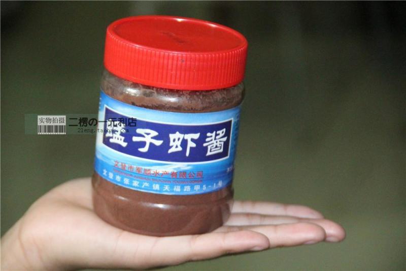 虾酱蜢子虾酱山东胶州特产调味酱即食海鲜酱批发包邮