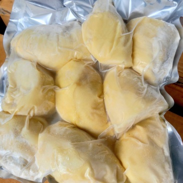 900克榴莲果肉金枕头榴莲冻榴莲树熟榴莲