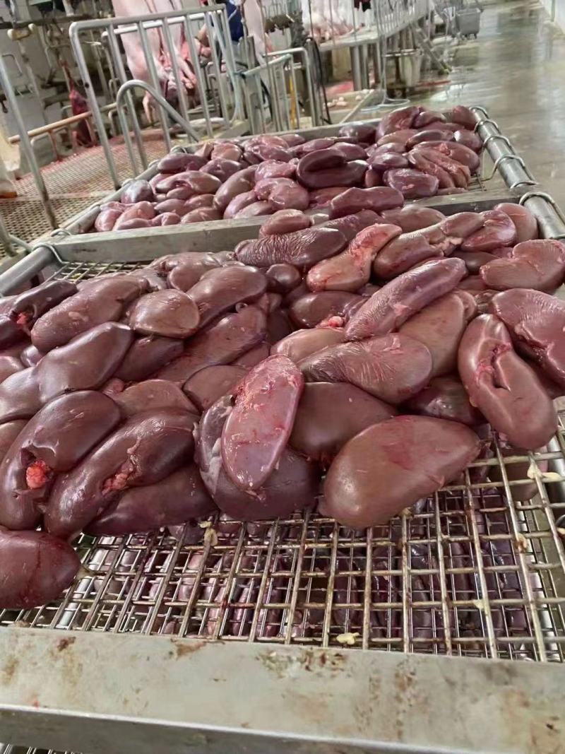 鲜猪腰A级靓猪腰，猪肾脏靓白腰平均3-4两保质保鲜
