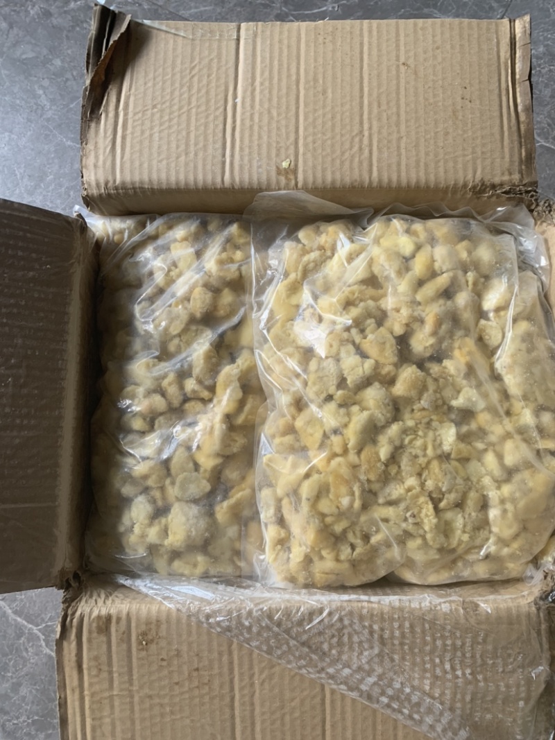 金枕厂家直供榴莲碎肉和AB果肉低价出售量大价优