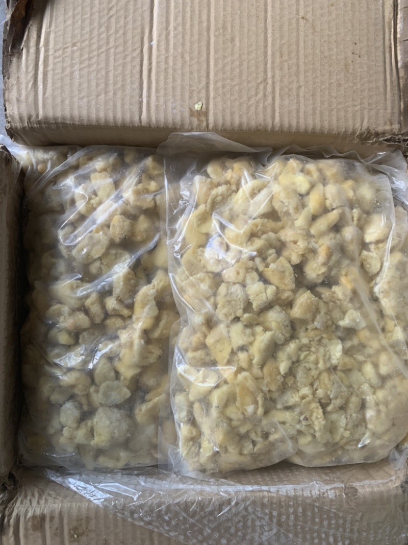 金枕厂家直供榴莲碎肉和AB果肉低价出售量大价优