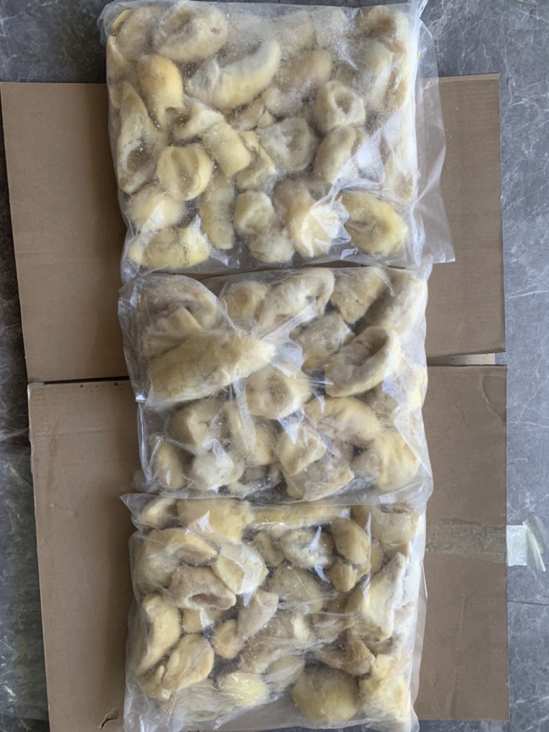 金枕厂家直供榴莲碎肉和AB果肉低价出售量大价优