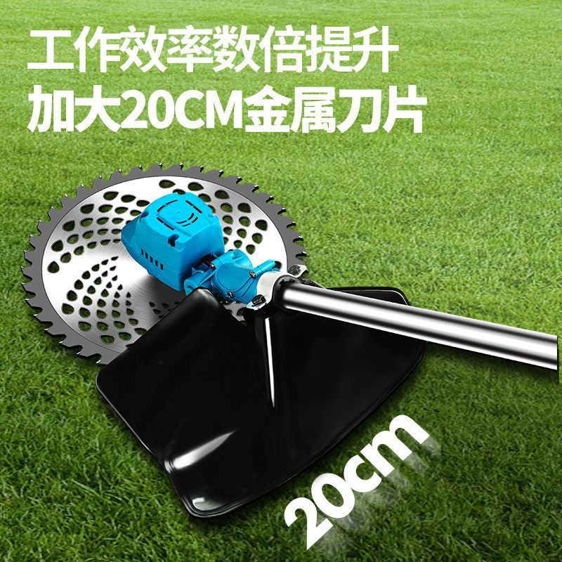 进口锂电割草机电动除草机全自动家用小型除草打草神器充电式