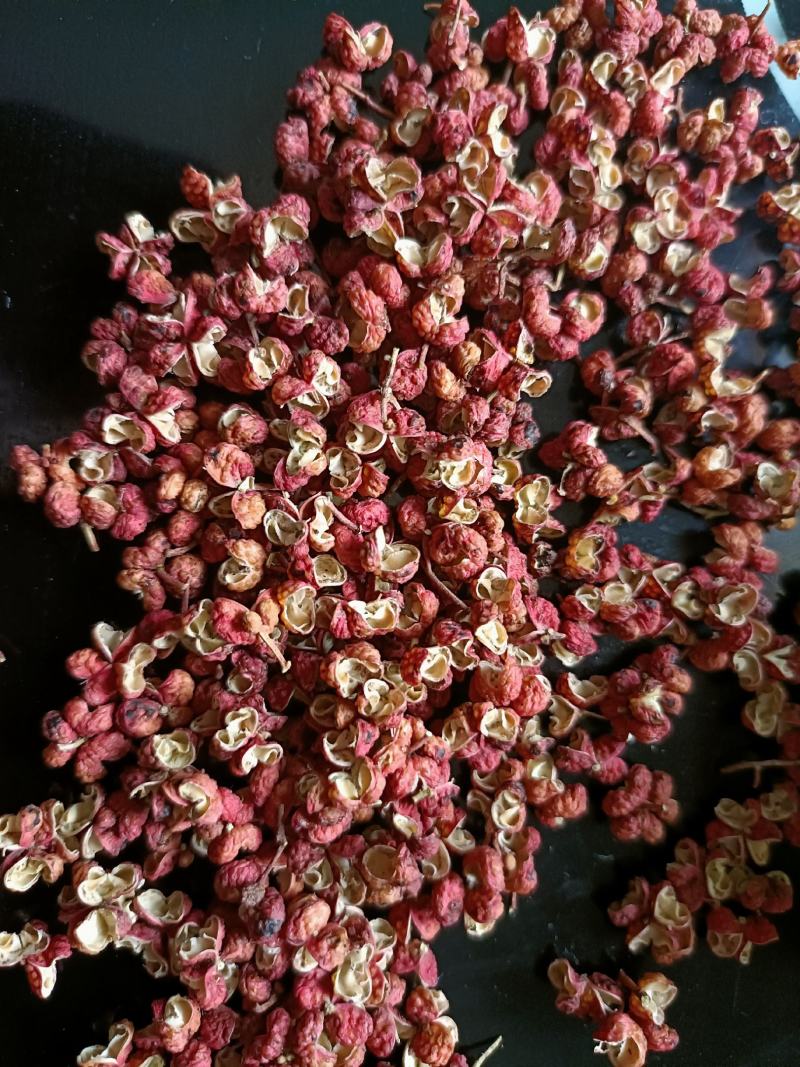 陕西大红袍干梅花花椒，无杂，去杆，去籽，纯净颗粒
