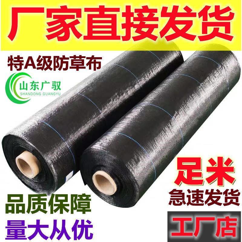 防草布除草布抗老化大棚果园果树遮盖草布膜农用园艺