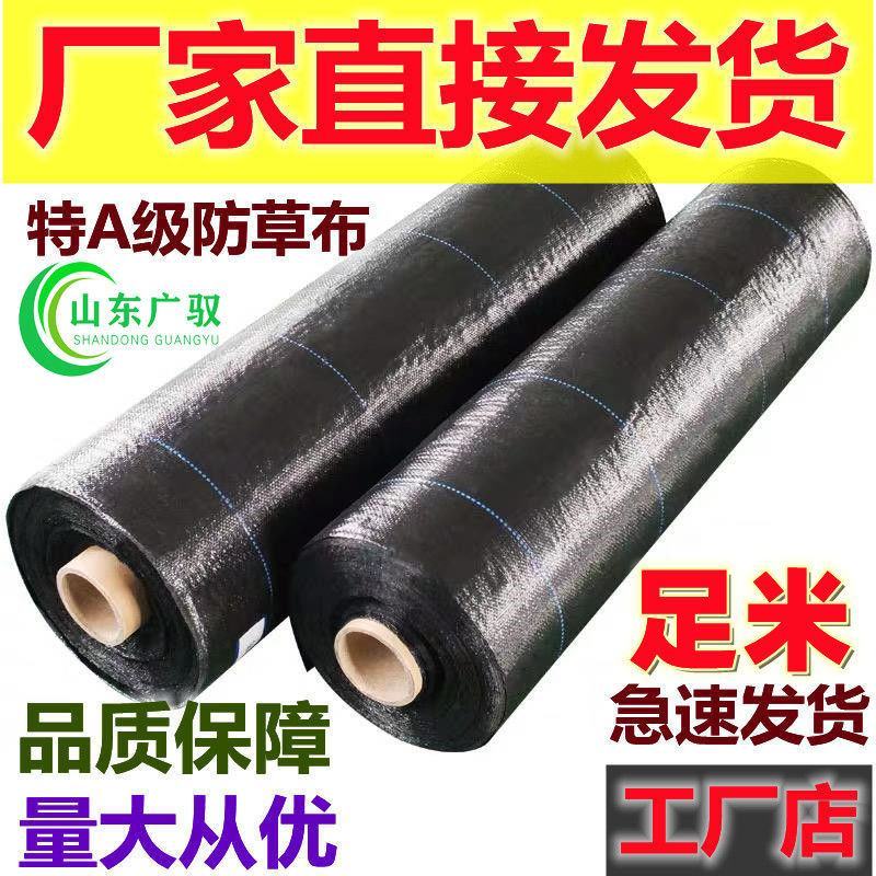 防草布除草布抗老化大棚果园果树遮盖草布膜农用园艺