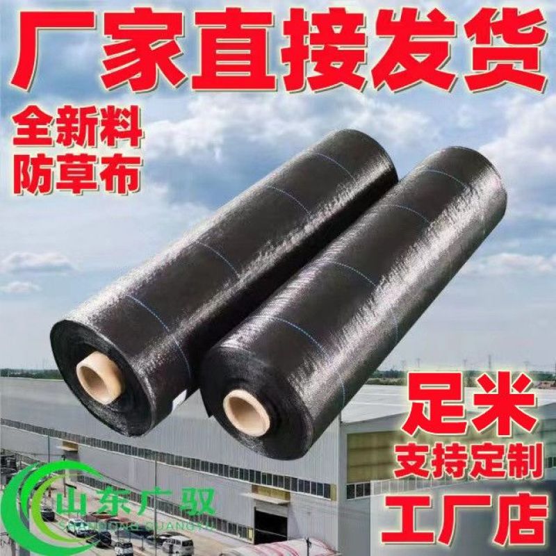 防草布除草布抗老化大棚果园果树遮盖草布膜农用园艺