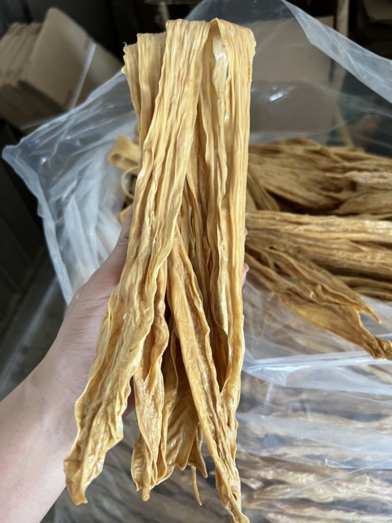 圆竹和平贝墩腐竹河源无色素腐竹耐煮耐泡无盐