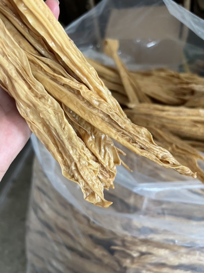 圆竹和平贝墩腐竹河源无色素腐竹耐煮耐泡无盐
