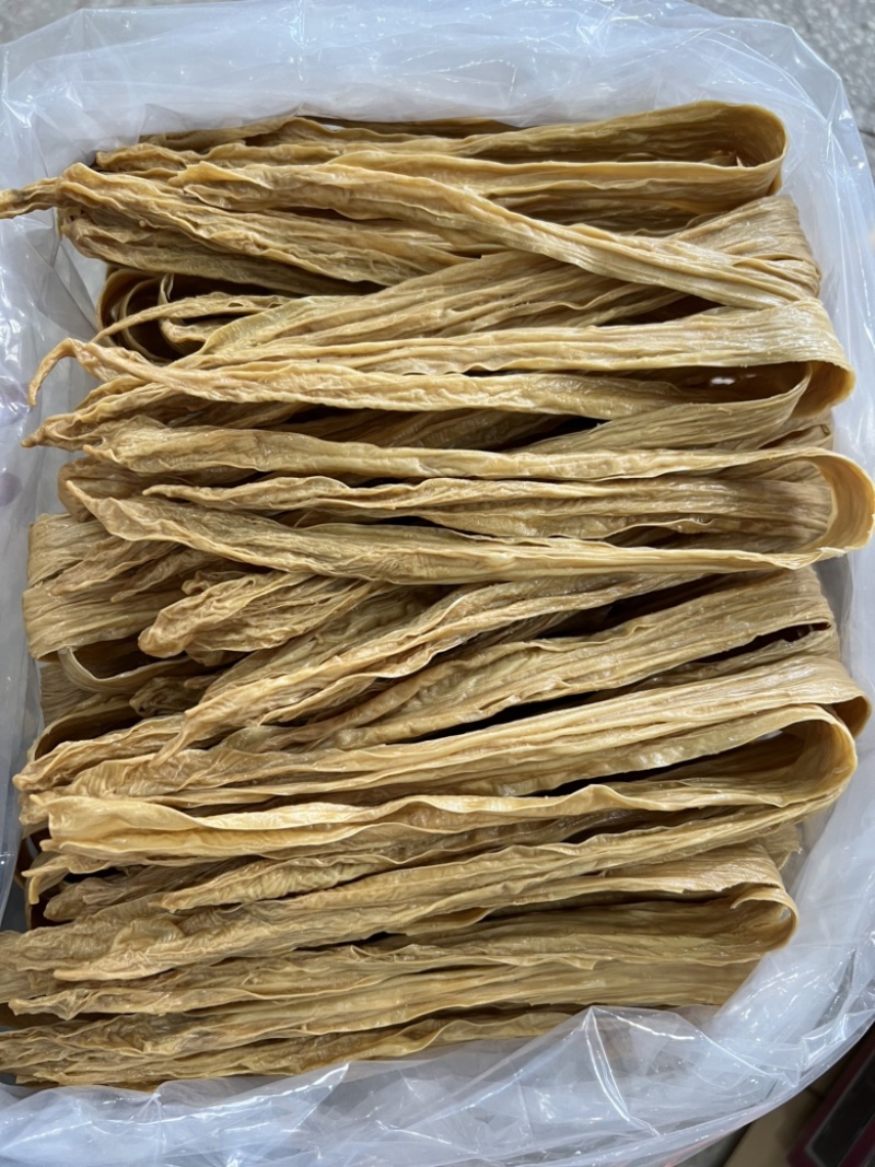 圆竹和平贝墩腐竹河源无色素腐竹耐煮耐泡无盐