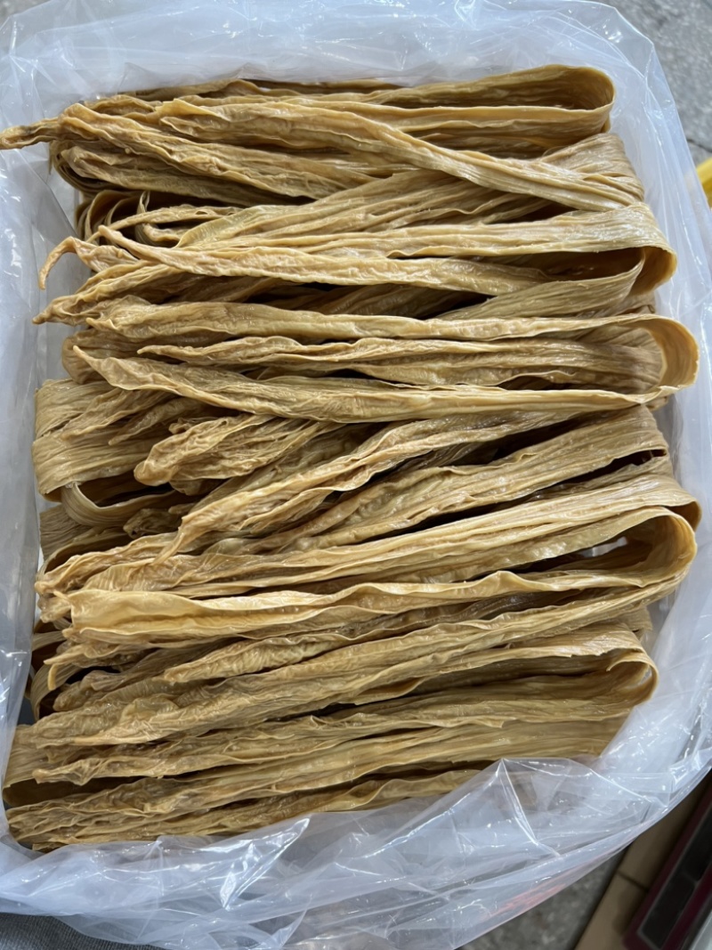圆竹和平贝墩腐竹河源无色素腐竹耐煮耐泡无盐
