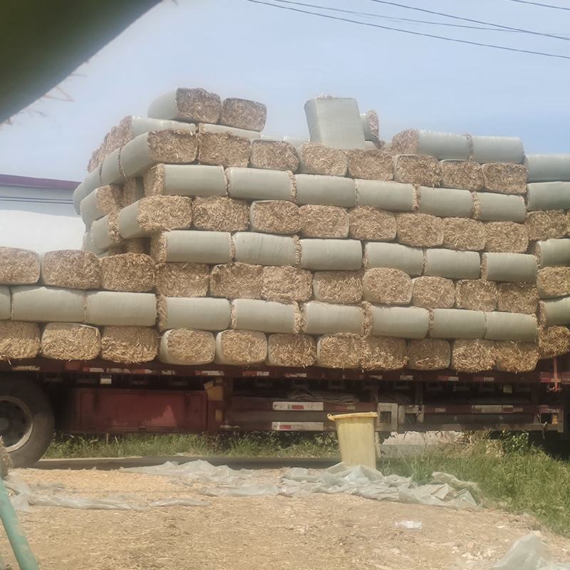 二次粉碎揉丝除尘压块麦草
