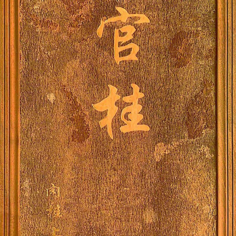 【岭南肉桂]工艺大板桂门扇桂可代客刻字作画(大桂进宅)