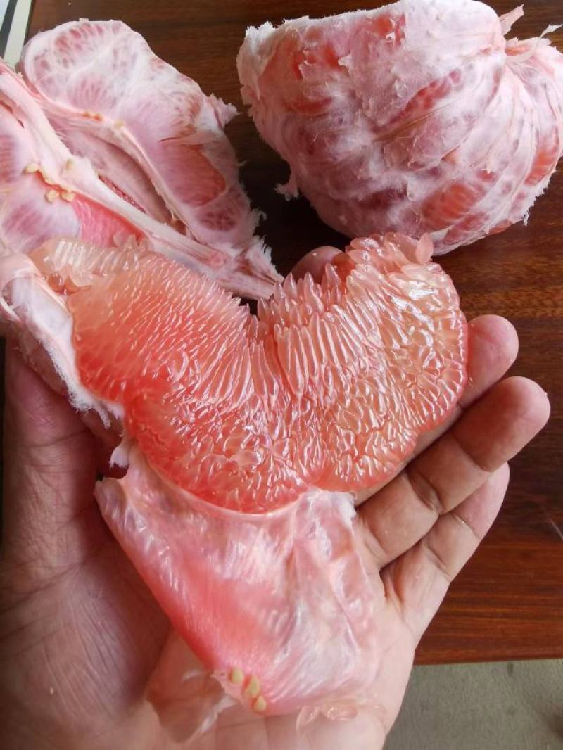 云南三红蜜柚红心柚红心红肉蜜柚多水多汁口感爆甜