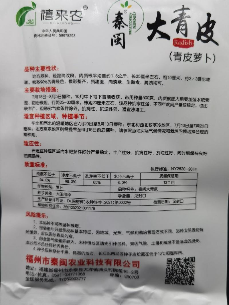 大青头萝卜种子秋季播露头青大萝卜种子秋播东北大青萝卜种