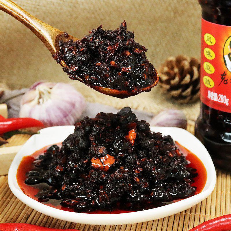 陶华碧老干妈精制牛肉末210g2瓶豆豉油辣椒拌面拌饭下