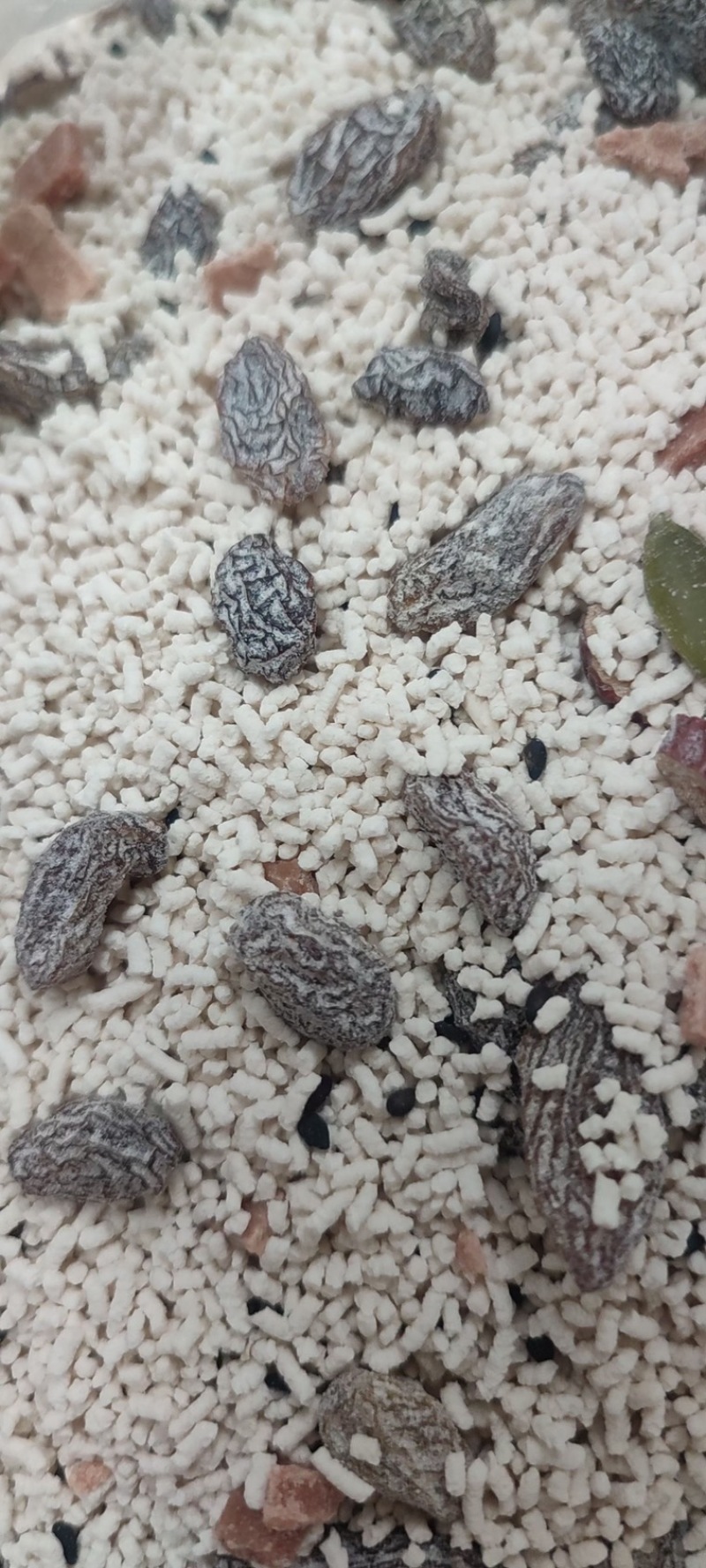 坚果藕粉玫瑰亚麻籽葡萄干山楂南瓜籽混合散装藕粉