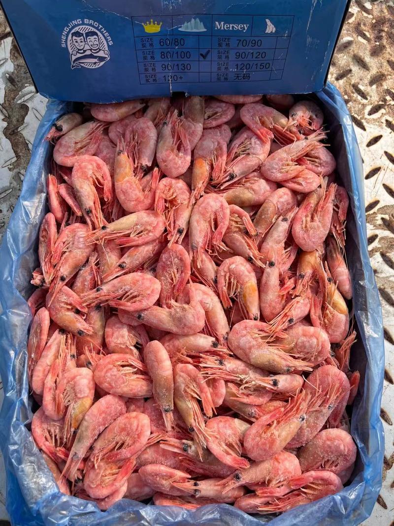 北极甜虾深海红虾来自大洋彼岸无污染腹籽品质好1箱十斤