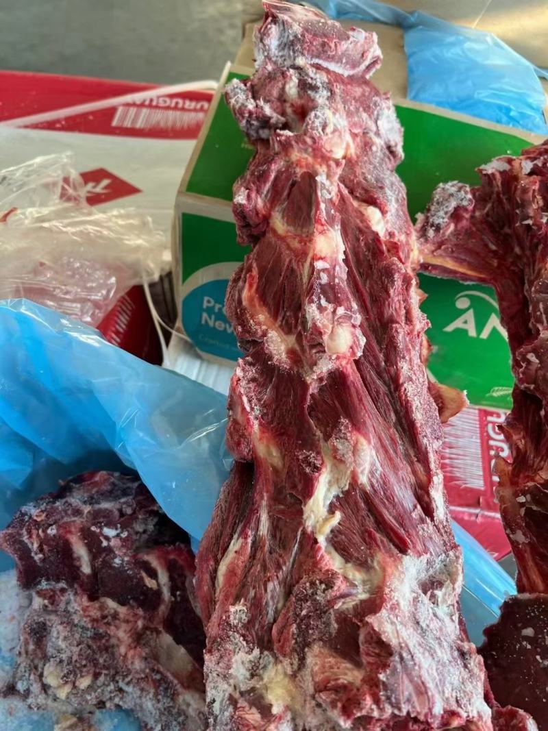 多肉牛脖骨现货供应价格合适，骨头馆好食材，冷链物流发货