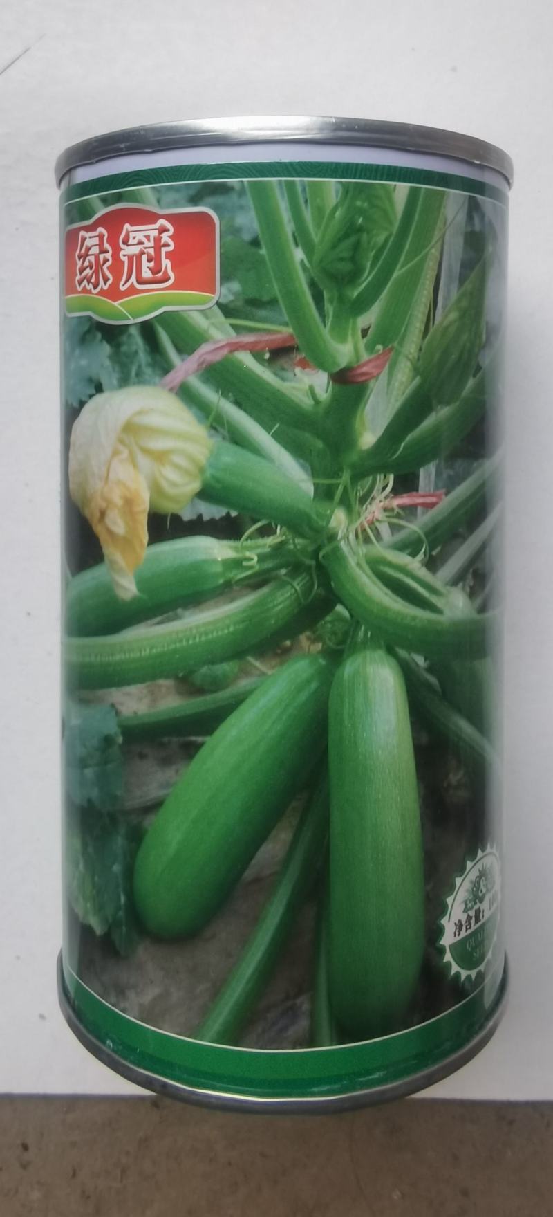 耐寒绿色西葫芦种子绿冠长条顺直无大小头越冬茬
