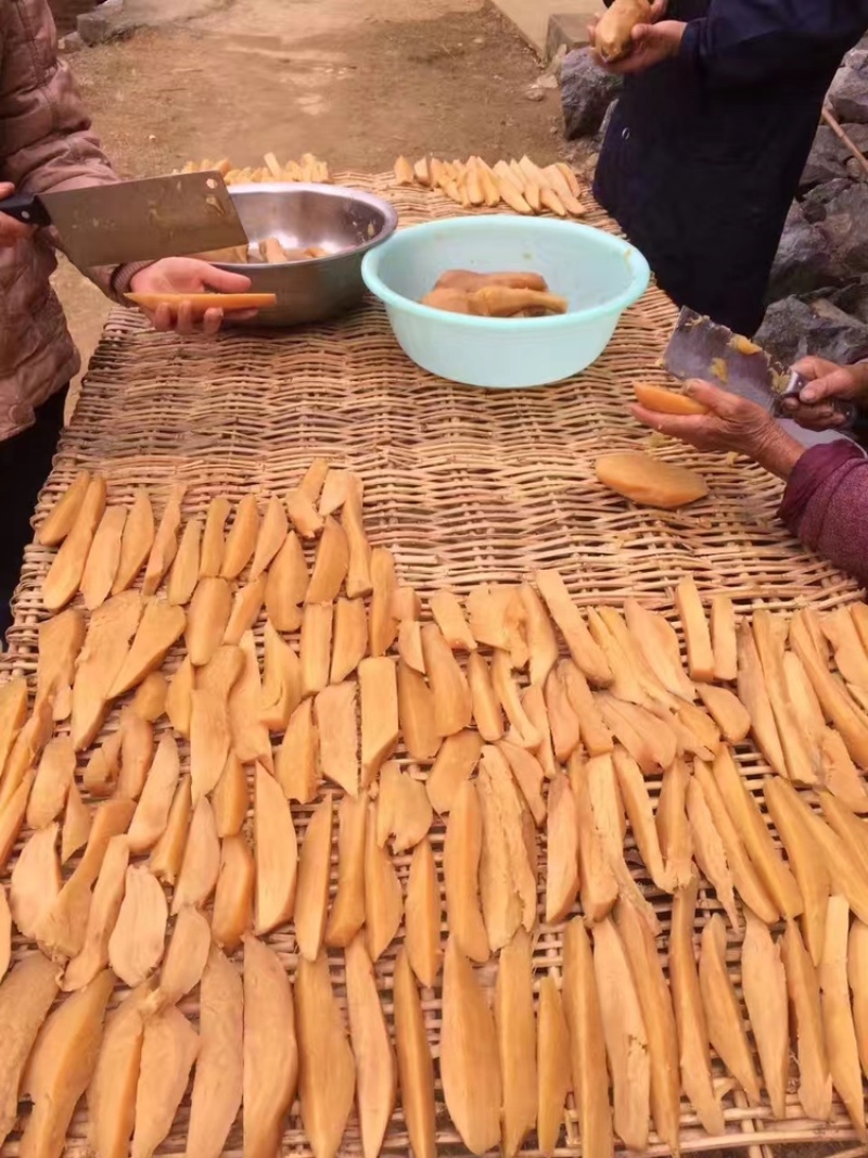 五盖山高山红薯干，红薯粉