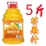 年货大果汁2.58L/桶橙汁粒粒橙桃汁蓝莓汁芒果汁山楂汁