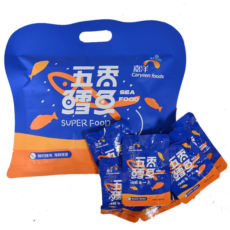 工厂现货供应水产类休闲小零食三十多款物美价廉商超必备批发