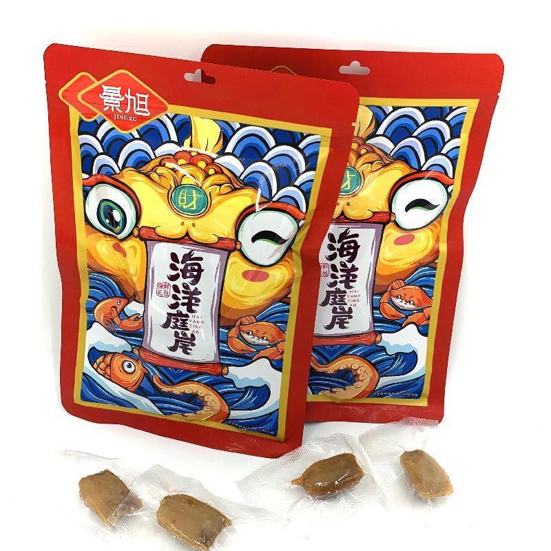 工厂现货供应水产类休闲小零食三十多款物美价廉商超必备批发