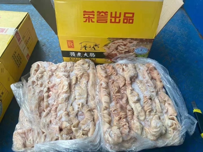 卤肥肠秘制肥肠去油全熟卤肥肠真空袋装肥肠工厂批发