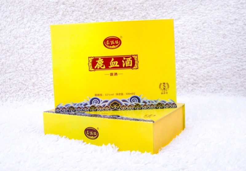 固态法白酒五年醇酿鹿血酒
