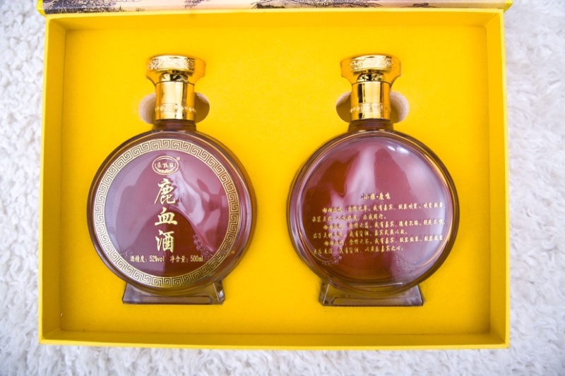 固态法白酒五年醇酿鹿血酒